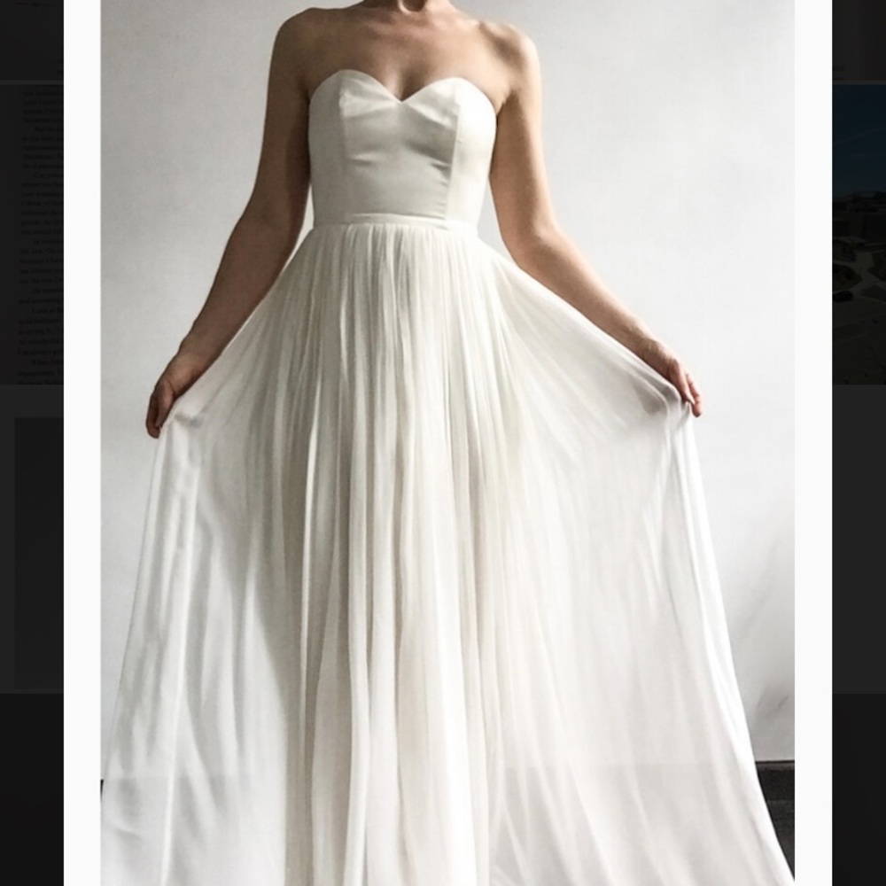 Strapless Sweetheart Gown, Dress